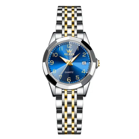 Relógio Olevs Feminino de Luxo e à Prova d' Água - Aurum