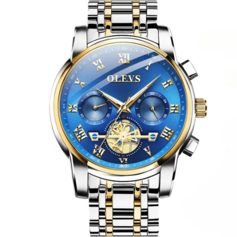 Relógio Olevs Masculino de Luxo e à Prova d' Água - Royale